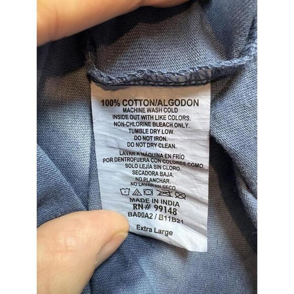 Bulls Eye Tie Dye Mens T-Shirt Tie Dyed Tee Spiral New Brisco Brands XL Blue - Picture 5 of 8